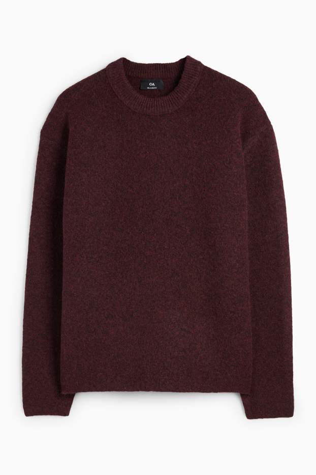 Pánské - Svetr - bordeaux