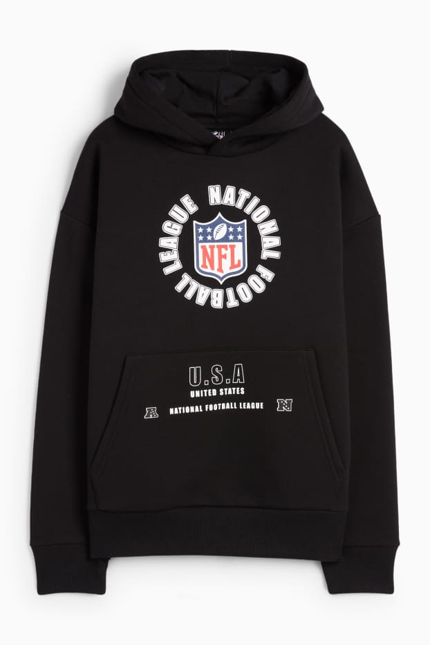 Kinder Buben - NFL - Hoodie - schwarz