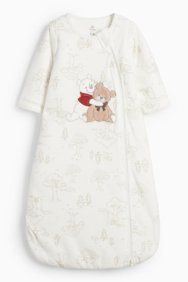 Baby Mädchen - Winnie Puuh - Baby-Schlafsack - 6-18 Monate - cremeweiß