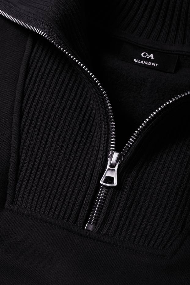 Heren - Sweatshirt - zwart