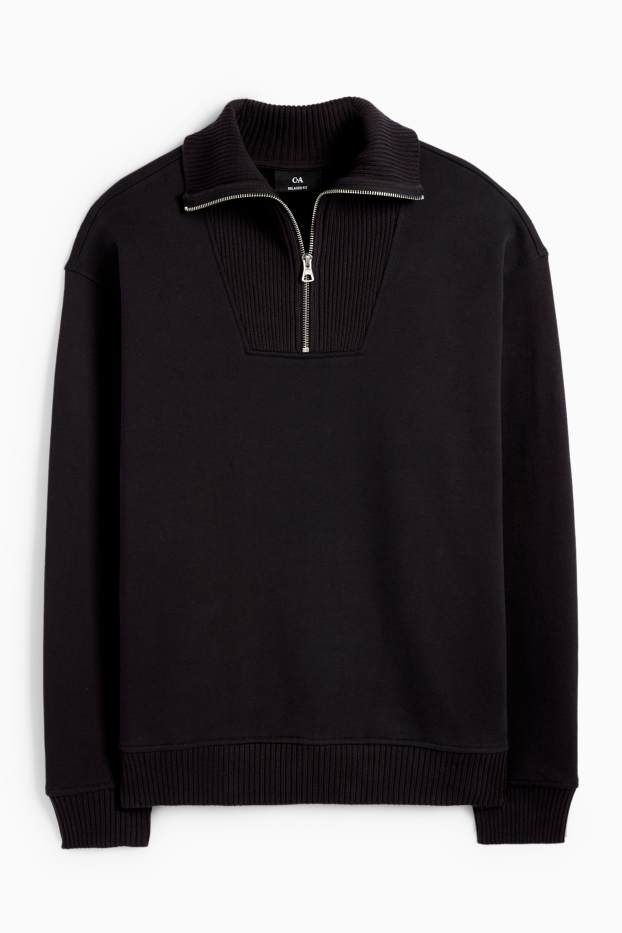 Heren - Sweatshirt - zwart