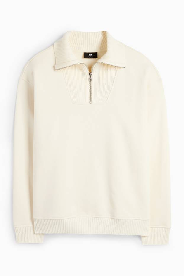 Men - Sweatshirt - cremewhite