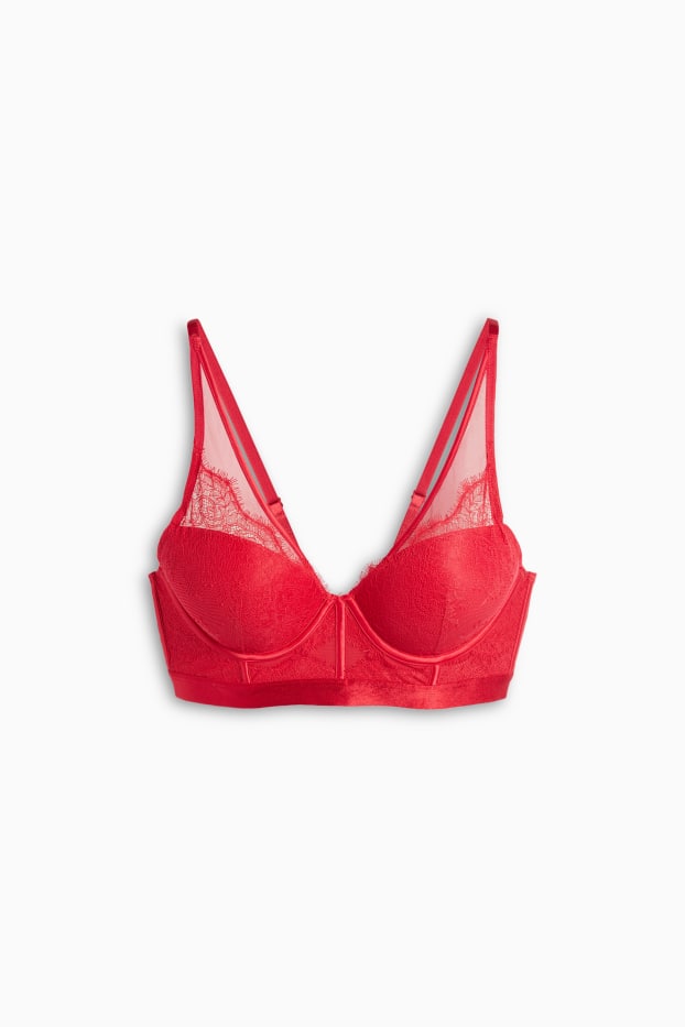 Femmes - Soutien-gorge - rouge