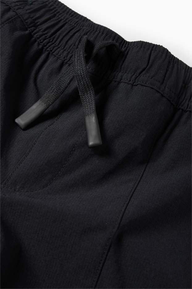 Kinder Buben - Thermo-Cargohose - schwarz