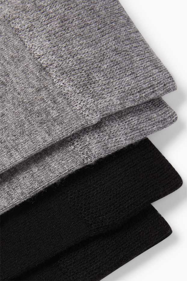 Men - Multipack of 2 - socks - black
