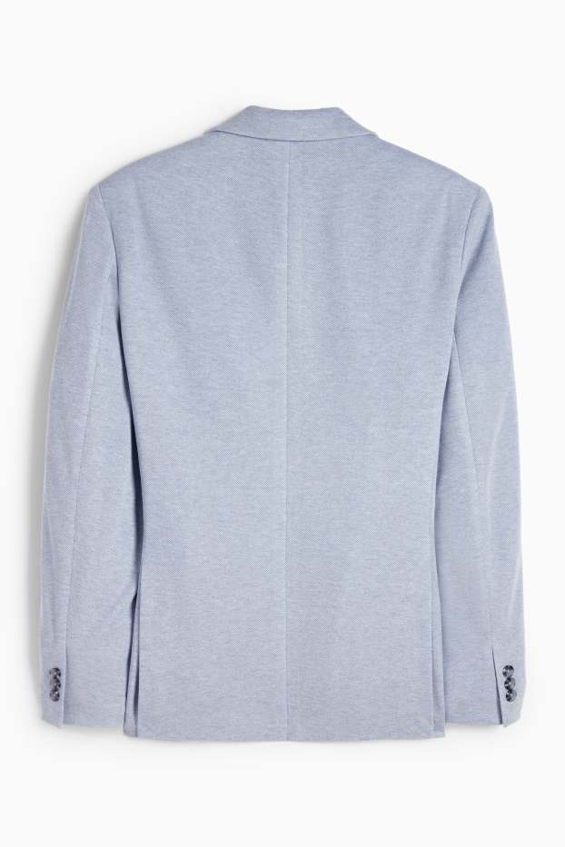 Pánské - Sako - slim fit - Flex - světle modrá