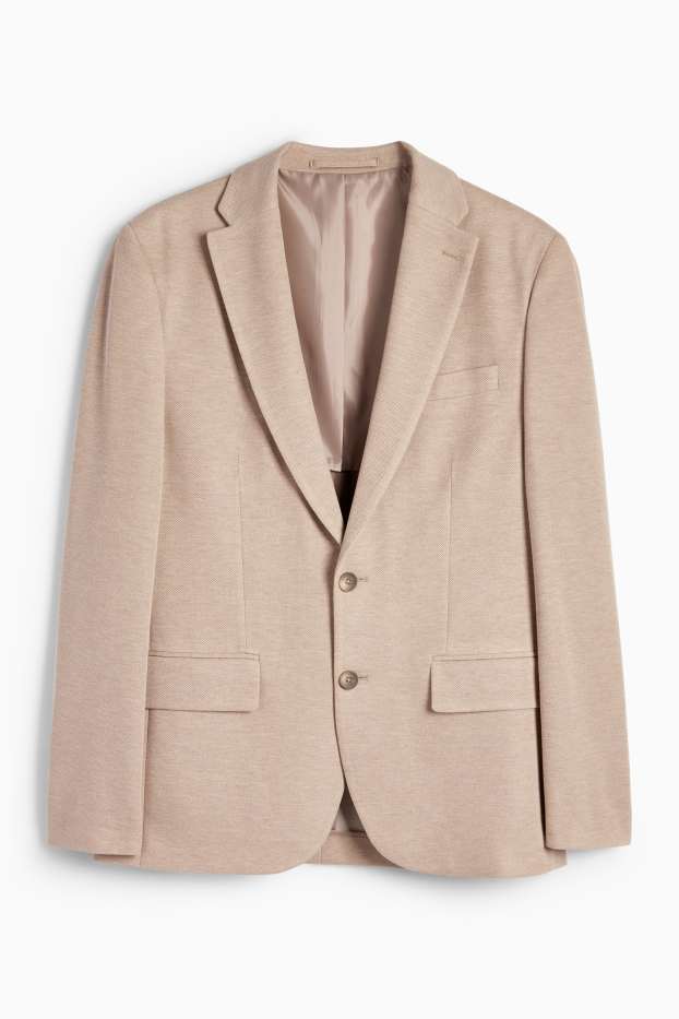 Herren - Sakko - Slim Fit - Flex - beige