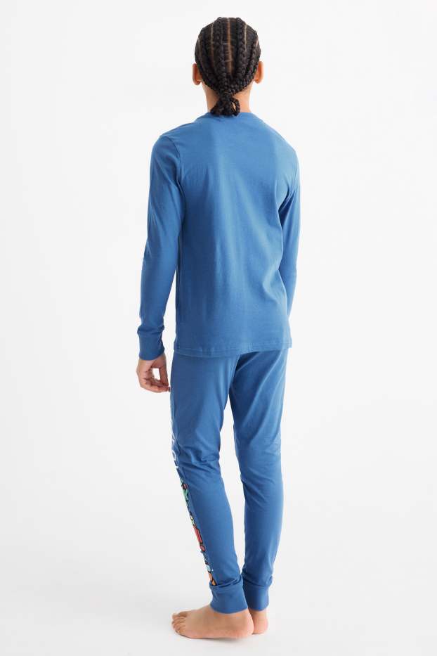 Bambini - Among Us - pigiama - 2 pezzi - blu