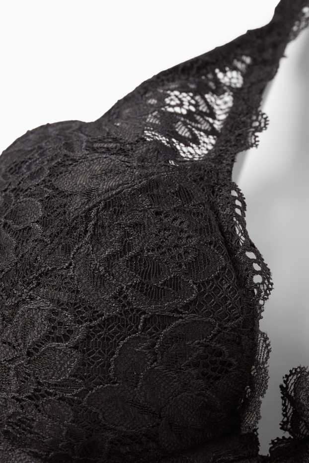 Mujer - Sujetador con aros - PLUNGE - con relleno - negro