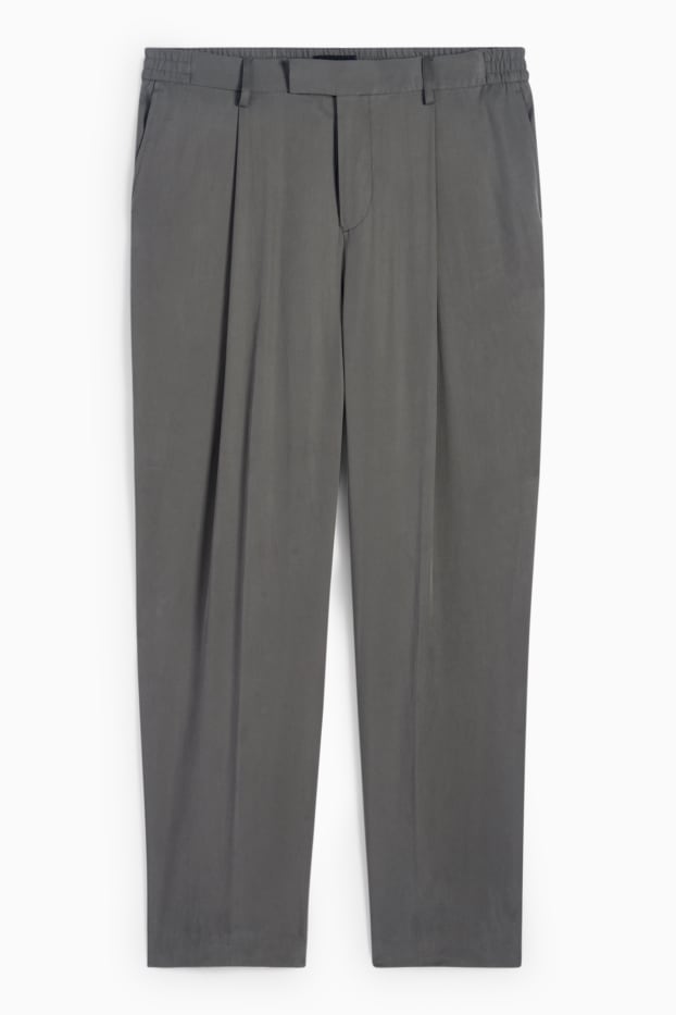 Hommes - Pantalon de costume - regular fit - kaki