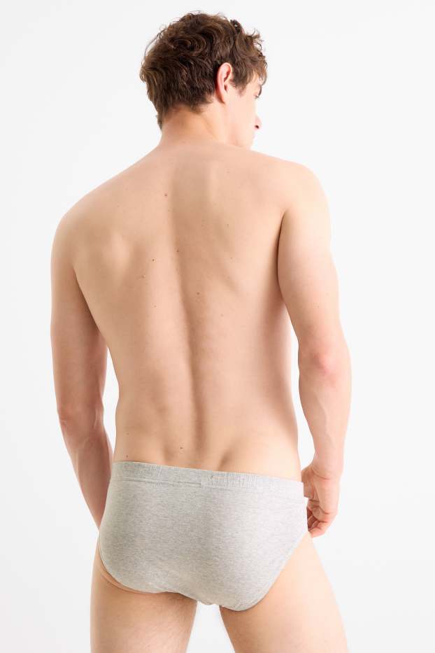 Heren - Set van 3 - slip - zwart