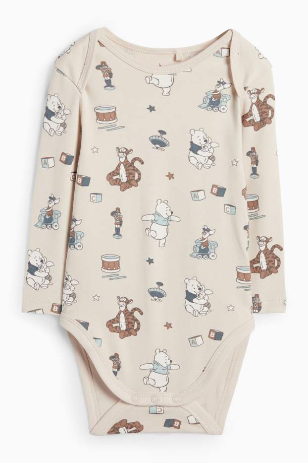 Unisex - Winnie Puuh - Baby-Body - hellbeige