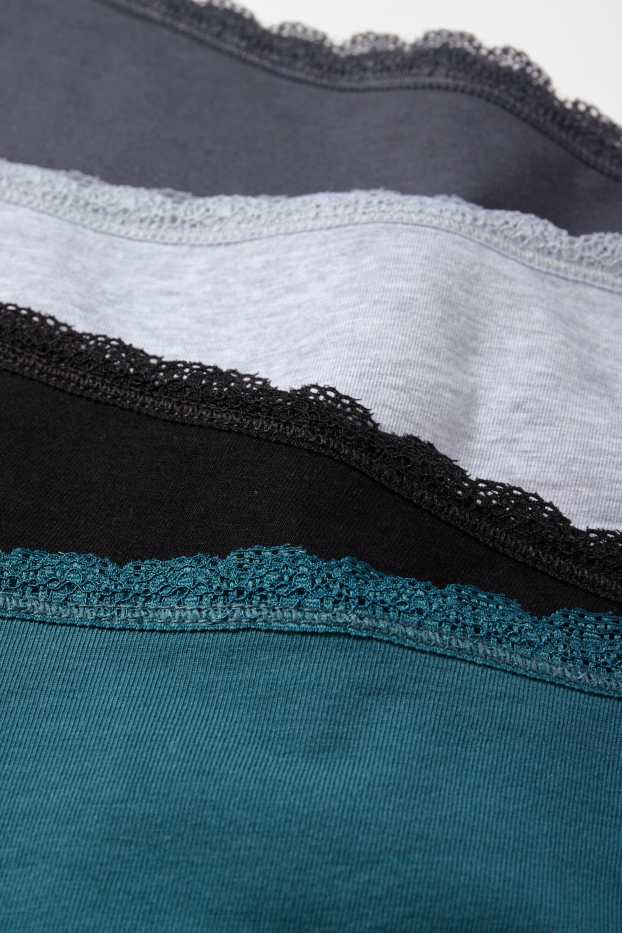 Damen - Multipack 4er - Hipster - dunkelblau