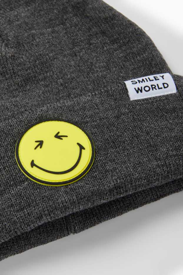 Copii - Băieți - SmileyWorld® - căciulă - gri închis