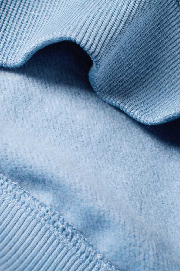 Děti - chlapci - Multipack 2 ks - medvěd a dinosaurus - mikina s kapucí a mikina - modrá/béžová