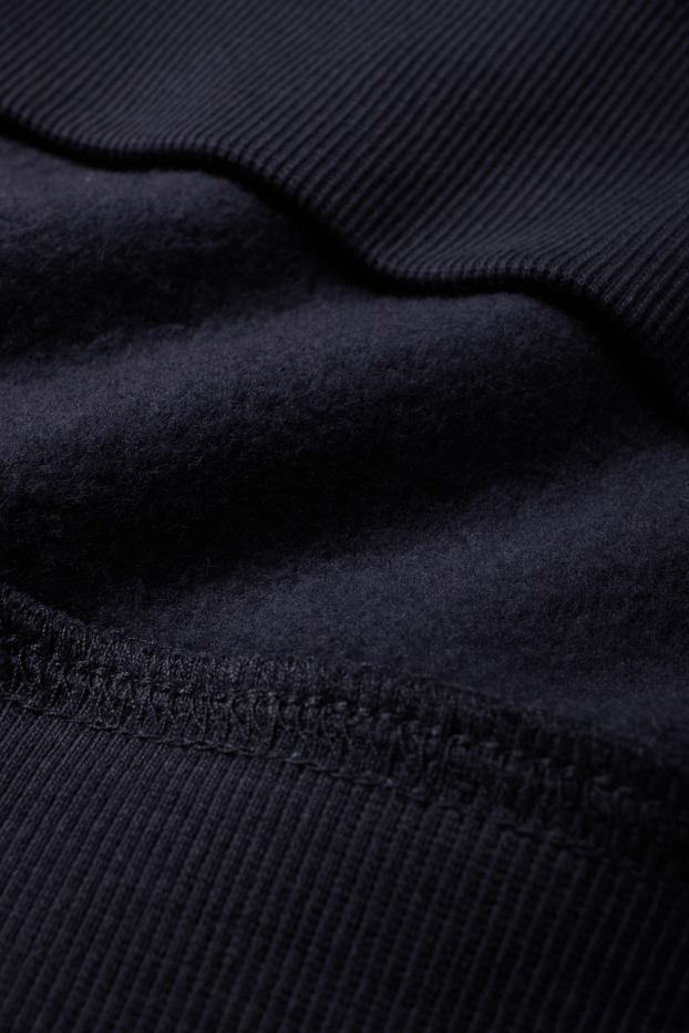Uomo - Felpa - blu scuro