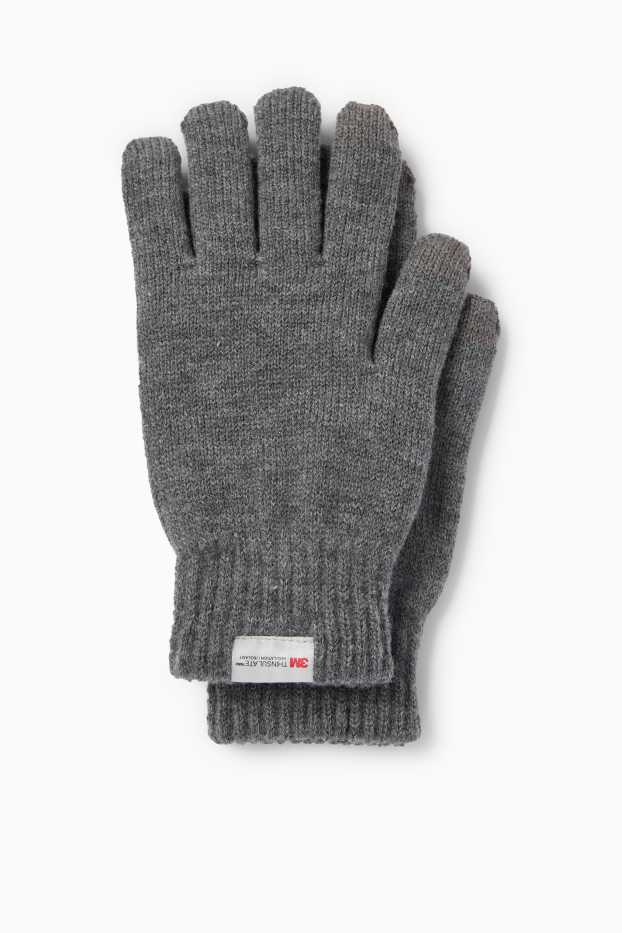 Men - Gloves - gray