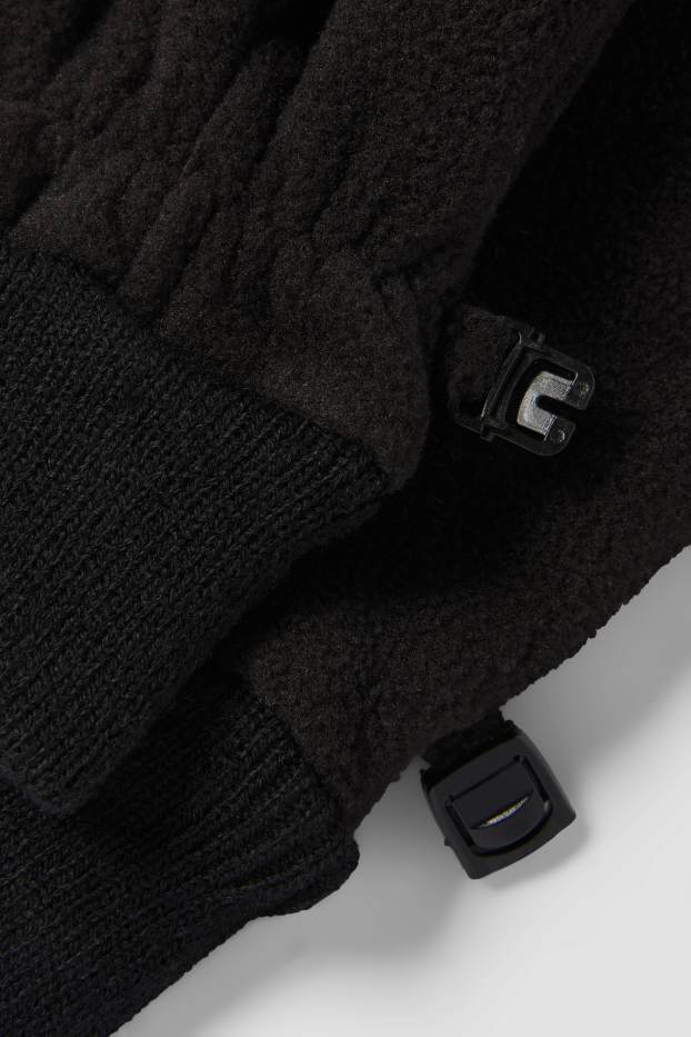 Kinderen: jongens - Fleece handschoenen - zwart