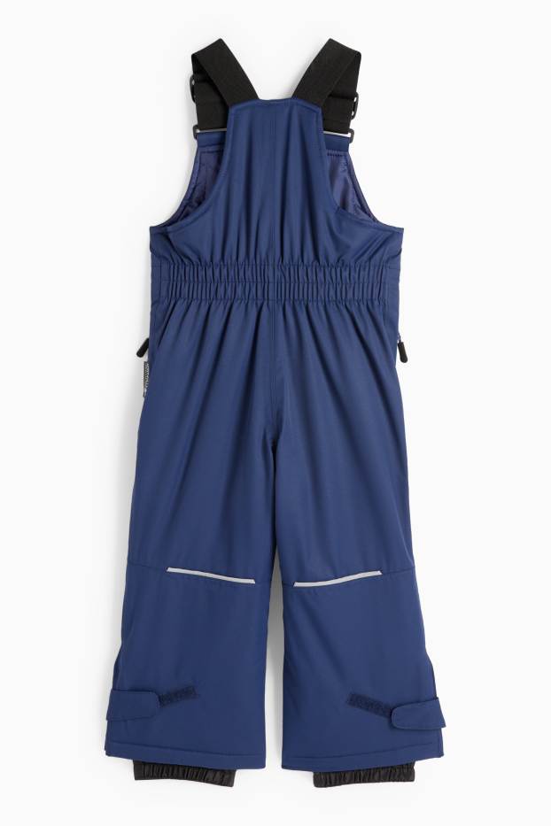 Enfants filles - Pantalon de ski - imperméable - bleu foncé