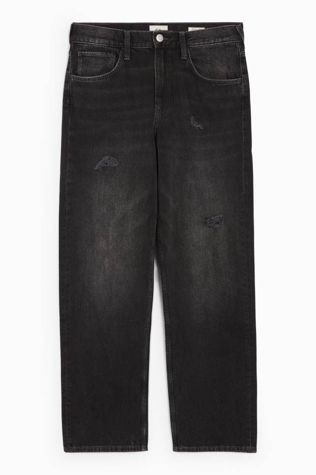 Men - Relaxed jeans - black