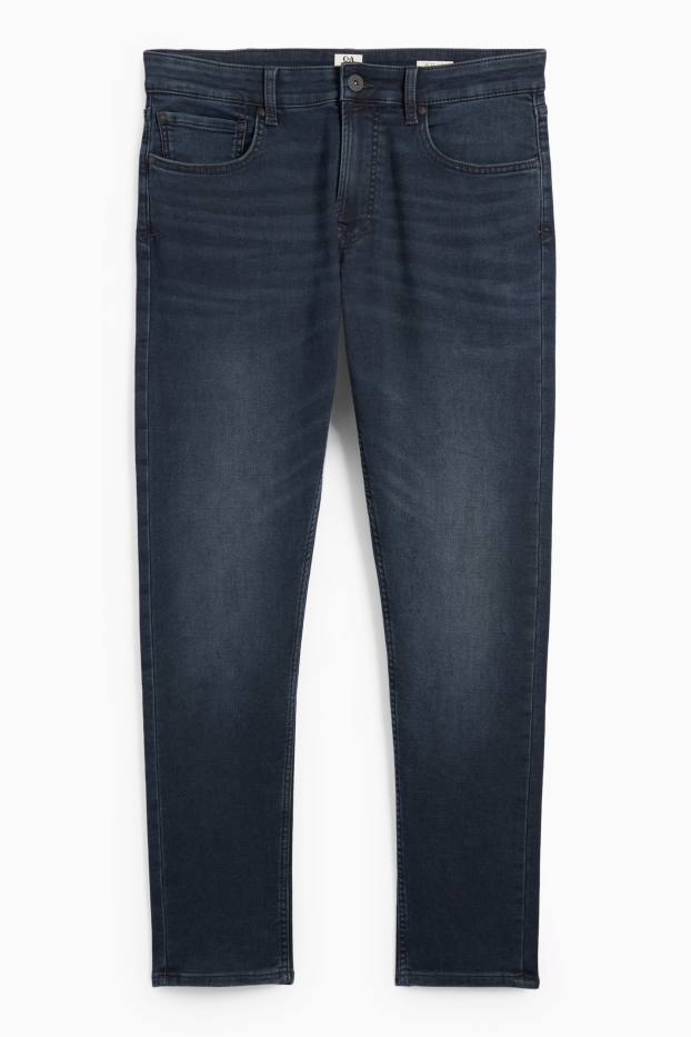 Bărbați - Slim tapered jeans - Flex jog denim - LYCRA® - denim-albastru închis
