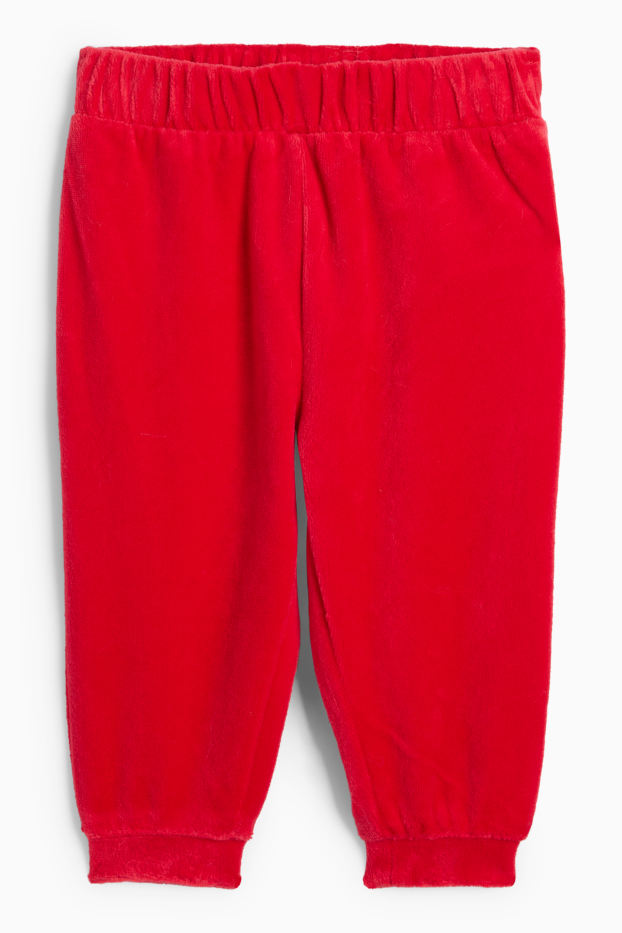 Bébés garçons - Père Noël - tenue de Noël pour bébé - 3 pièces - rouge