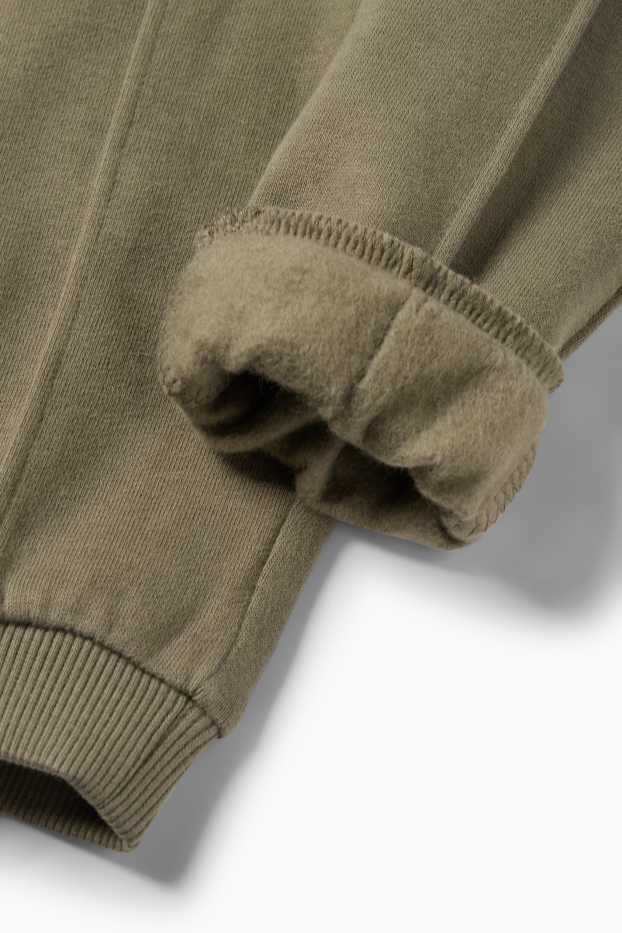 Bébés garçons - Lot de 3 - pantalons de jogging bébé - blanc / vert