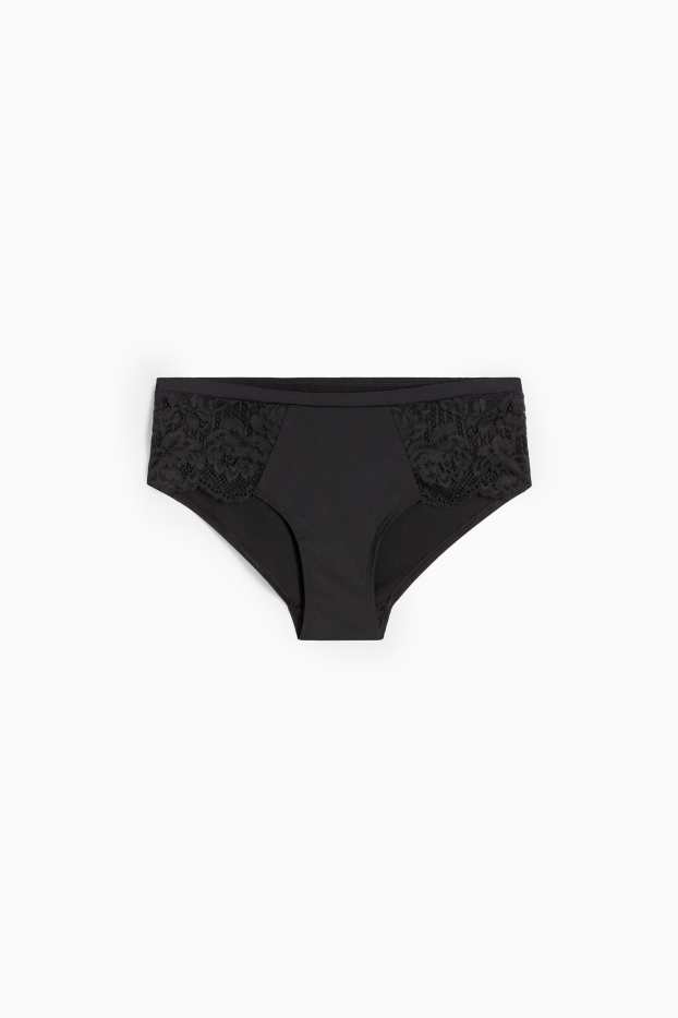 Femei - Chiloți hipster - negru