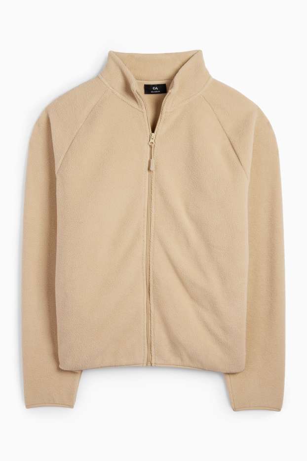 Herren - Fleecejacke - beige