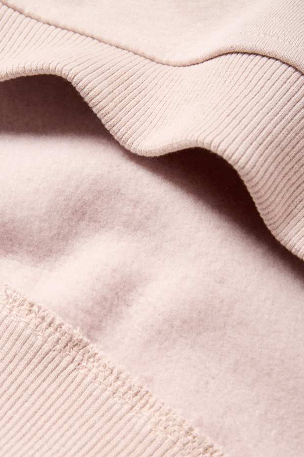 Kinder Mädchen - Sweatshirt mit Strasssteinen - rosa