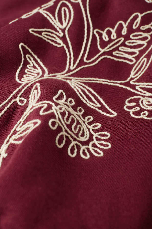 Dames - Sweatshirt - bordeaux