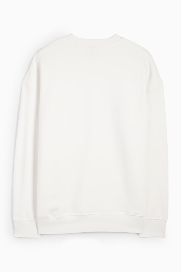 Herren - Sweatshirt - weiß