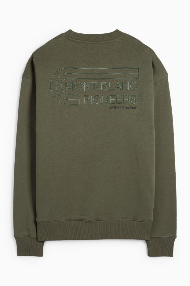Men - Sweatshirt - dark green
