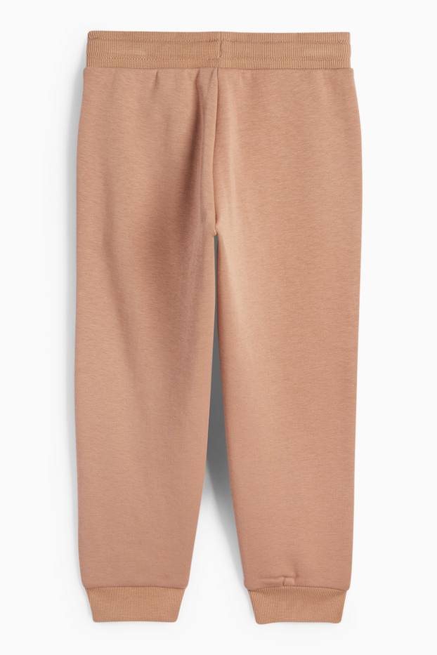 Bambini - Coccodrillo - pantaloni sportivi - marrone chiaro