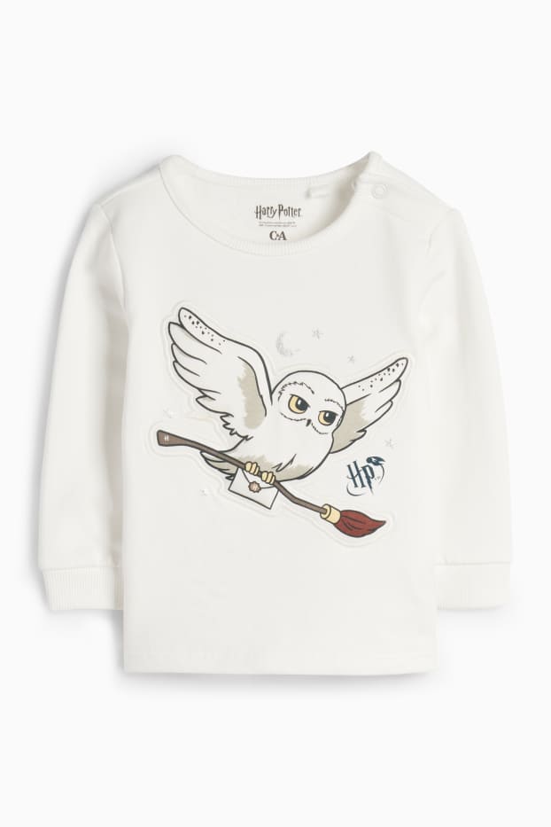 Unisex - Harry Potter - babypyjama - 2-delig - donkerblauw / wit