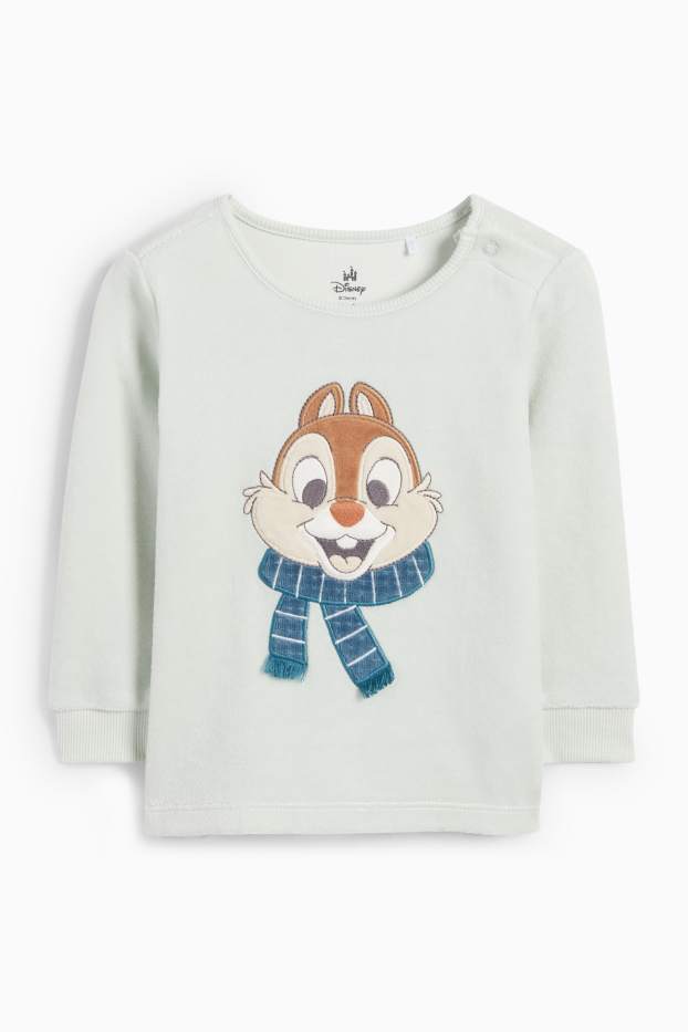 Bébés garçons - Tic et Tac - pyjama d’hiver pour bébé - 2 pièces - vert menthe