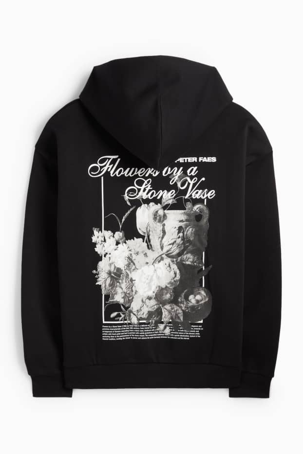Herren - Hoodie - Pieter Faes - schwarz