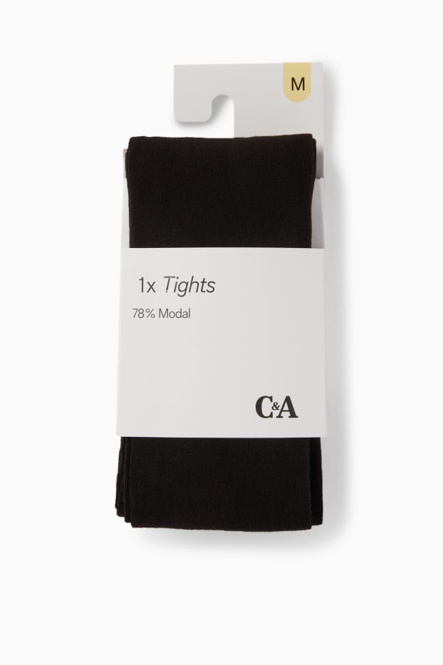 Women - Tights - black