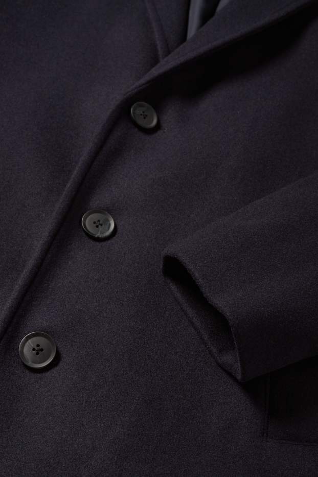 Herren - Mantel - dunkelblau