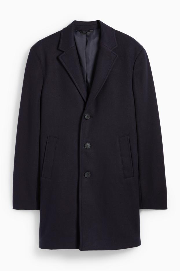 Herren - Mantel - dunkelblau