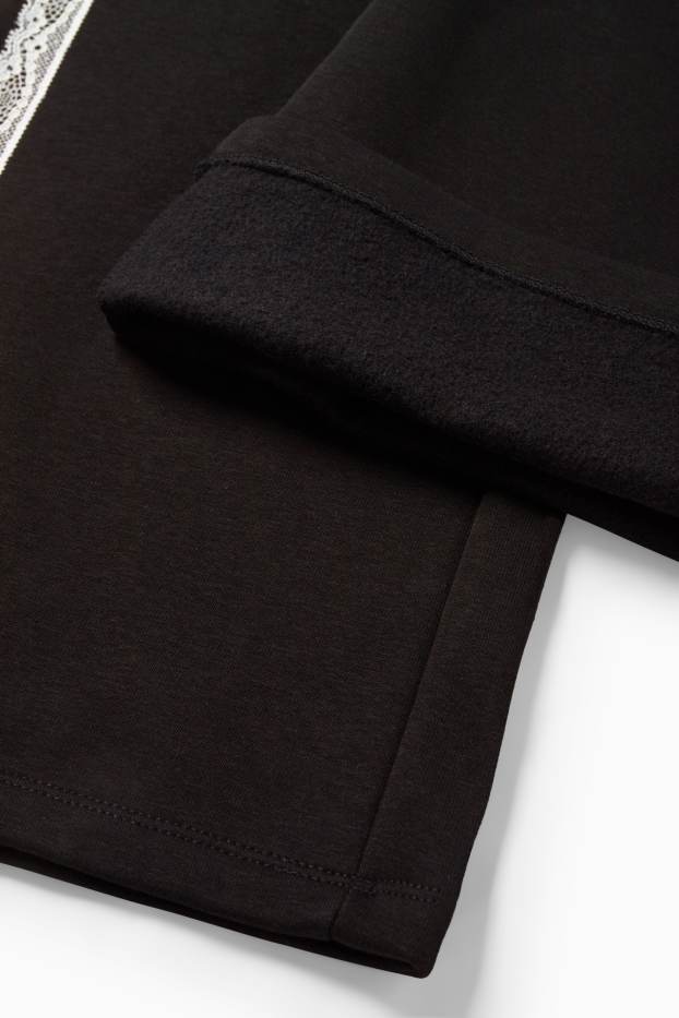 Children Girls - Joggers - black