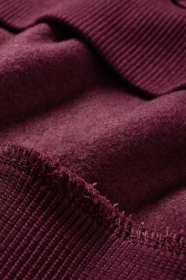 Women - Christmas sweatshirt - Peanuts - bordeaux