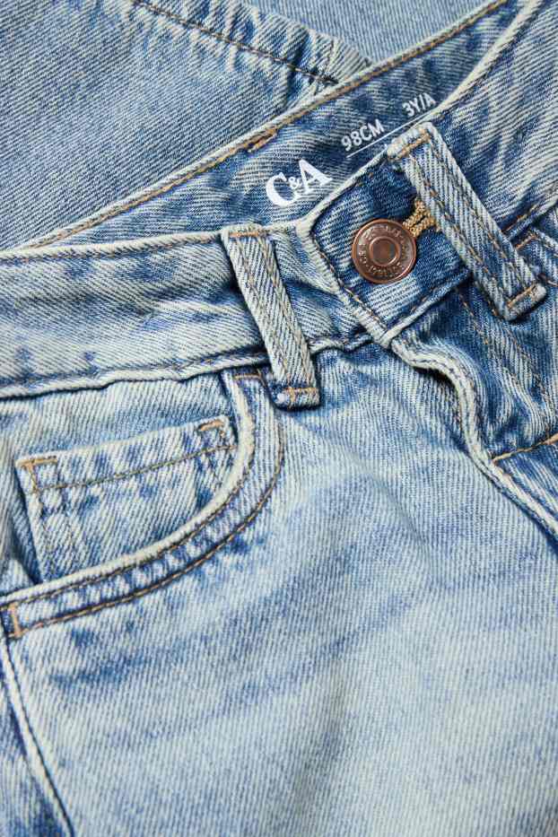 Copii - Băieți - Loose jeans - jeans termoizolanți - denim-albastru deschis
