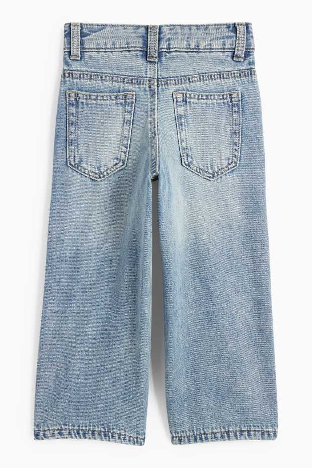 Copii - Băieți - Loose jeans - jeans termoizolanți - denim-albastru deschis
