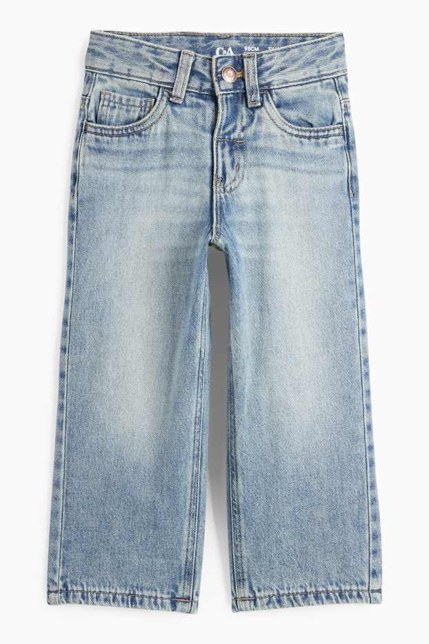 Copii - Băieți - Loose jeans - jeans termoizolanți - denim-albastru deschis