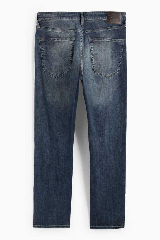 Herren - Straight Jeans - LYCRA® - dunkeljeansblau