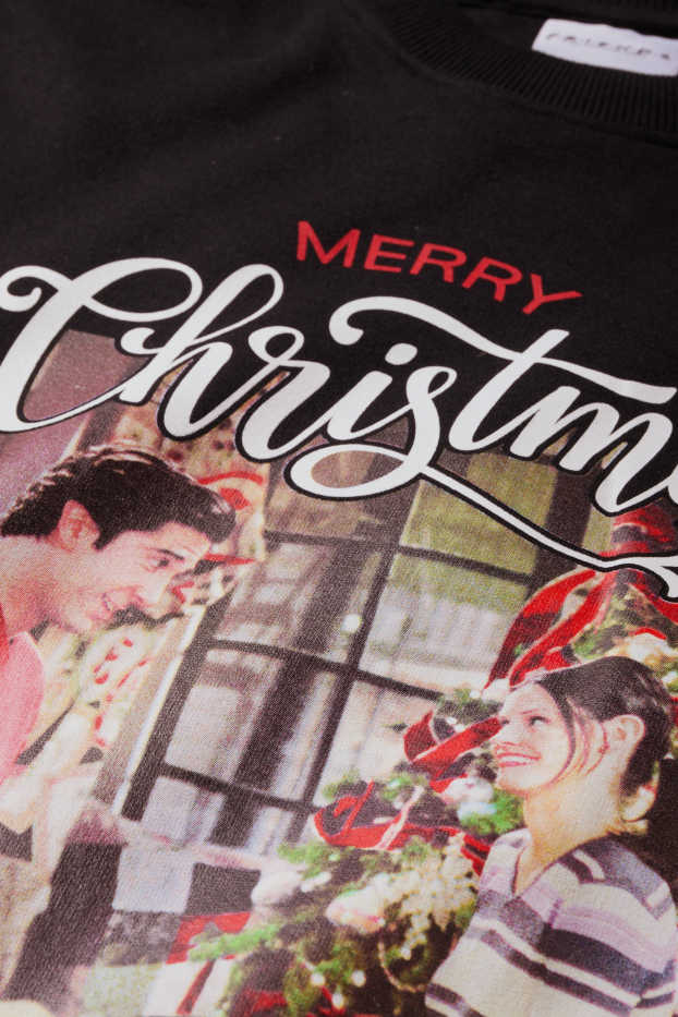 Damen - Weihnachts-Sweatshirt - Friends - schwarz