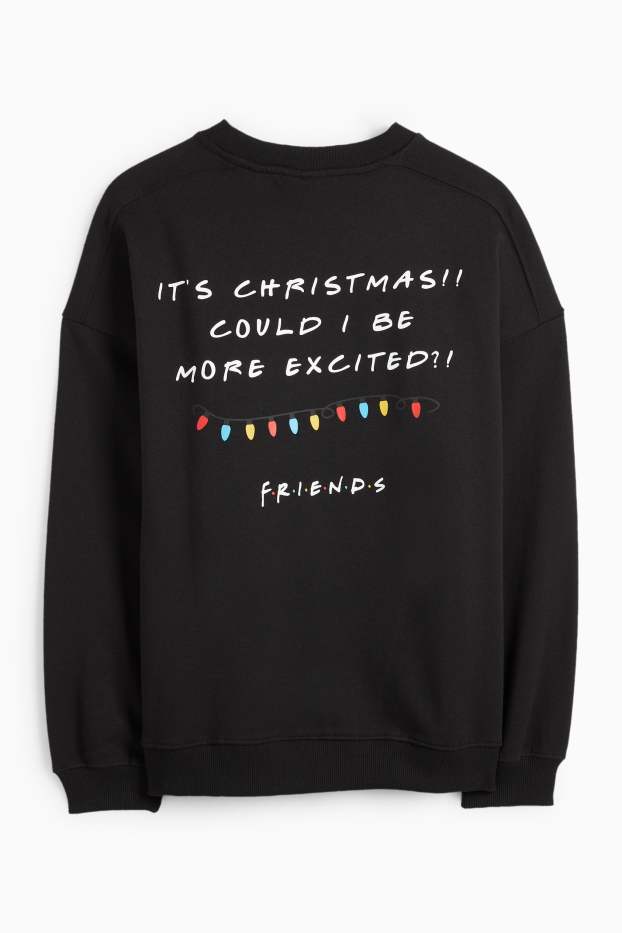 Damen - Weihnachts-Sweatshirt - Friends - schwarz