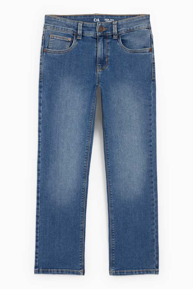 Děti - chlapci - Straight jeans - džíny - modré