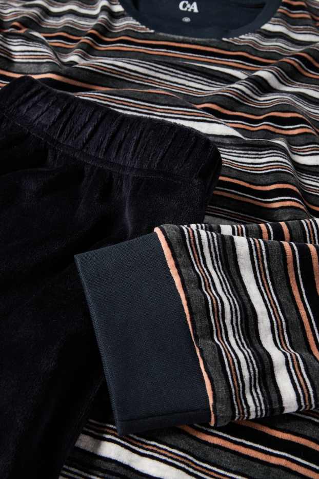 Men - Winter pyjamas - dark gray